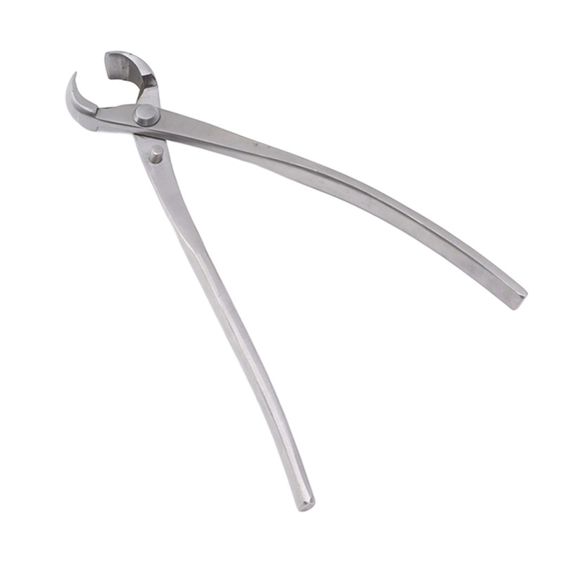Concave Cutter Chromium Alloy Silver Bonsai Concave Branch Cutter Durable