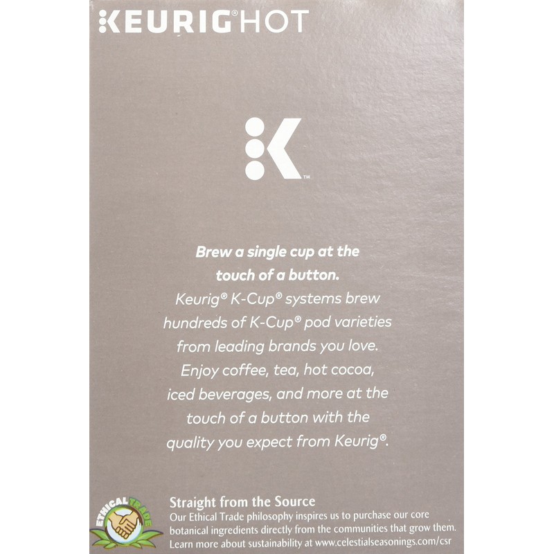 Celestial Seasonings Decaf Green Tea, K-Cup Portion Pack for Keurig