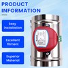 220V Stainless Steel Electric Damper Electric Air Valve Motorized Check