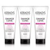 Keracis 케라시스 헤어 클리닉 데미지 트리트먼트 300ml X3개 Kerassis Hair Clinic Damage Treatment 300ml x 3