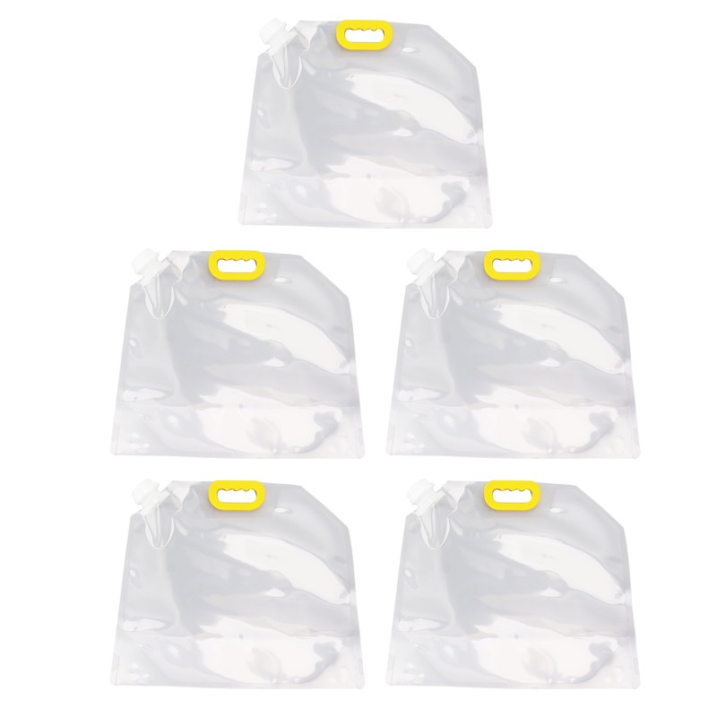 5Pcs Grain Sealed Storage Bag Reusable Transparent Grain Storage Bag