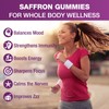 VAJYKEWJY Saffron Gummies (88.5 mg) with Magnesium — Enhanced with