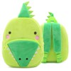 KISSOURBABY 3D Cute Cartoon Little Plush Baby Backpack Baby Toy