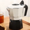 Double Valve Moka Pot Coffee Maker Pot Classic Octagonal Shape