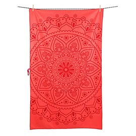 Lifeventure Travel Sports Beach Towel Recycled Soft Fiber Navy Giant