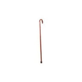 Lumex 5182A Standard Wooden Canes - 6/cs - Walnut Finish 1" x 36"