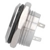 5Pcs Flat Top Button Switch Stainless Steel Waterproof Screw Terminal