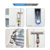 XanHen Keyed Alike Laminated Steel Padlocks with Long Shackle for
