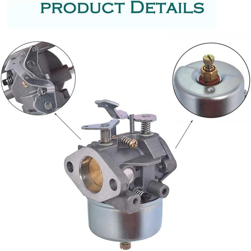 ALL-CARB 632424 Carburetor with Gasket Replacement for Tecumseh 632424 HH100
