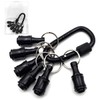 6Pcs 1/4 Inch Bit Holder Shank Screwdriver Bits Holder with