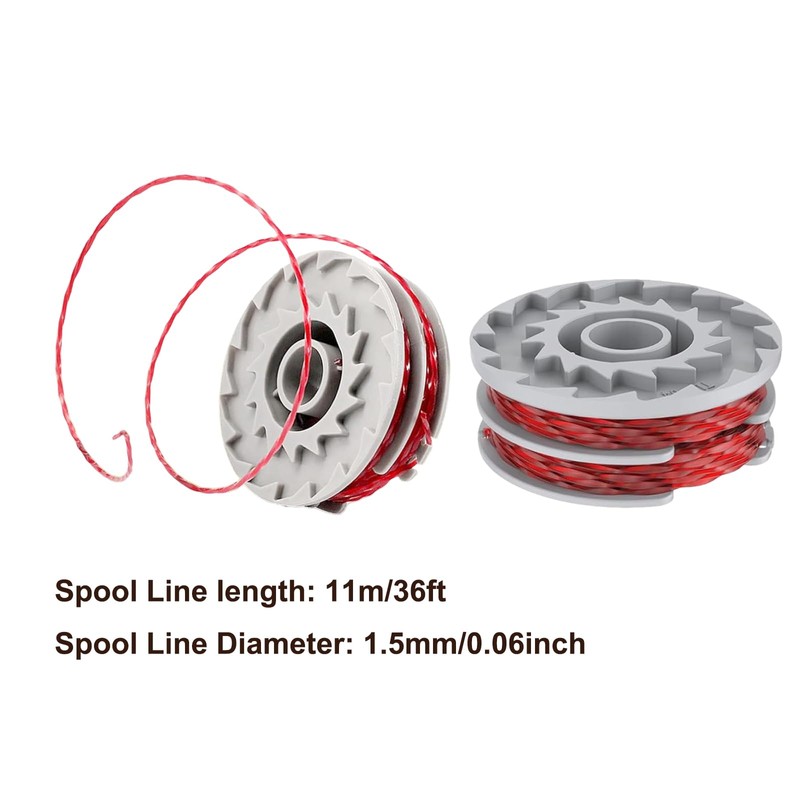 Lyshujli 1.5mm 36ft Flymo FLY021 513937190 Strimmer Spool, Replace Trimmer