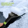 Nibule Oversized Ice Scrapers for Car Windshield, Snow Brush Scrapers