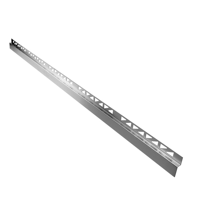 Shower Wall Wedge Profile Gradient Profile Walk-in Shower Brushed 12