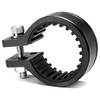 Koei KFBS21B-20-BK-ST Anti-Vibration Resin Pipe Clamp 0.8 inches (20 mm)