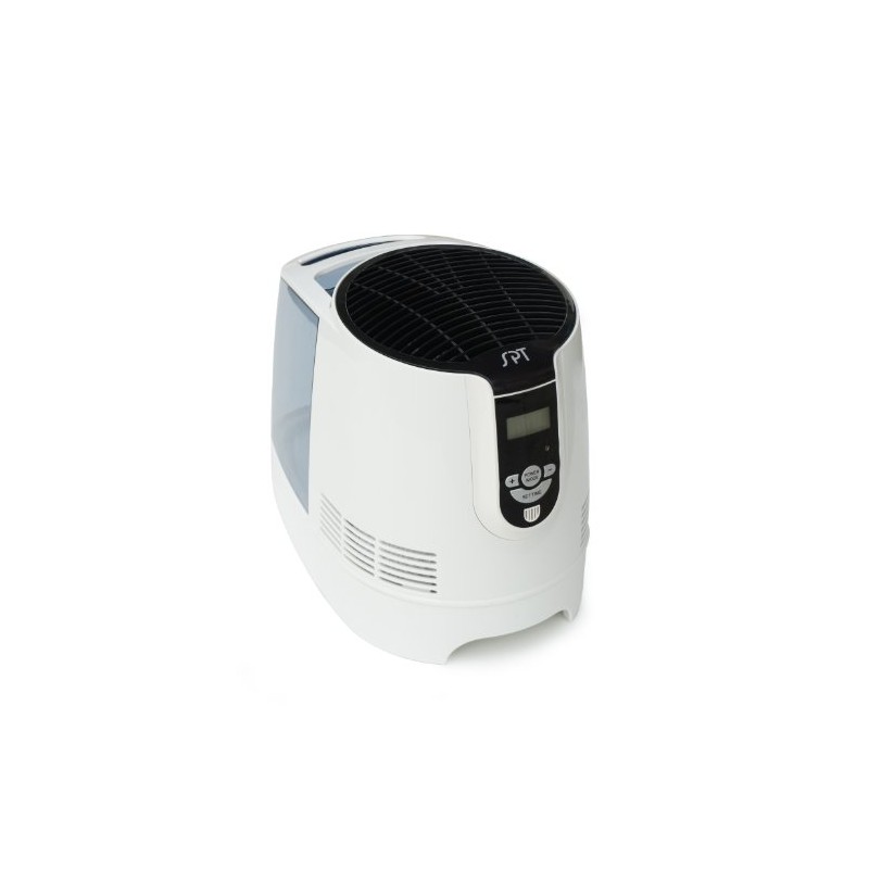 SPT SU-9210A: Digital Evaporative Humidifier, Black and Off White, 8.82W