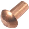 AERZETIX - C48036 - Set of 10 copper rivets diameter