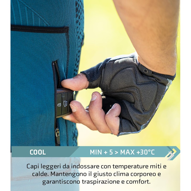 BIOTEX Evolve Fahrradhandschuhe für den Sommer, leicht und atmungsaktiv, kurze