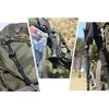 Marsrut 4pcs Backpack Hiking Stick Holder, Walking Pole Fixing Buckle
