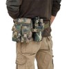 Waist Pack Pouch with Water Bottle Pocket Holder Waterproof Fanny