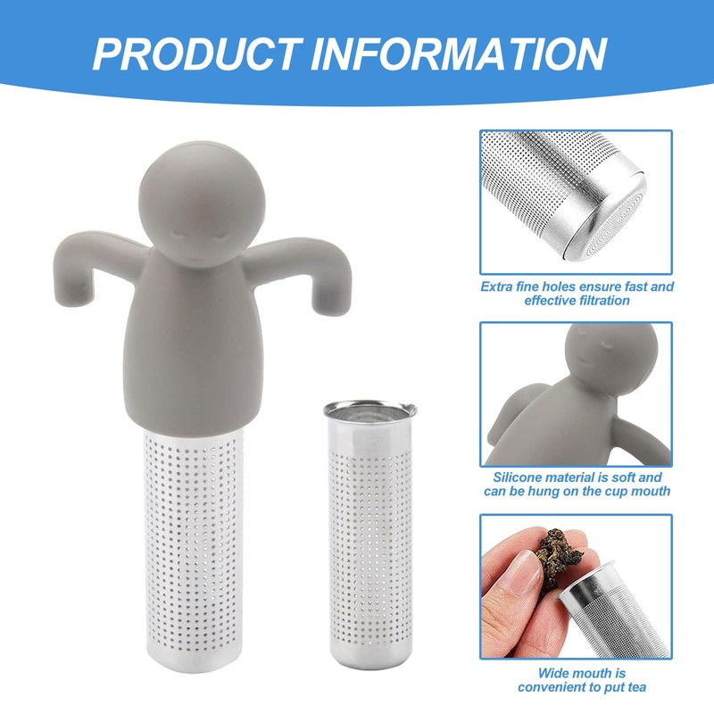 Loose Leaf Tea Strainer, 3Pcs Stainless Steel Tea Infuser Tea