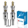 TCT Hole Saw Set, 2-Pack of 5/8" (16mm) Heavy Duty