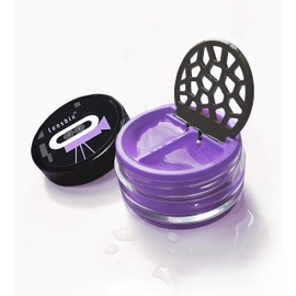 Lensbix Contact lens case. The perfect gift for lens wearers. The innovative way of storage. Purple Cinema (Purple)