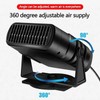 Car Heater, Portable Electronic Auto Fan Heater 12V 200W 2