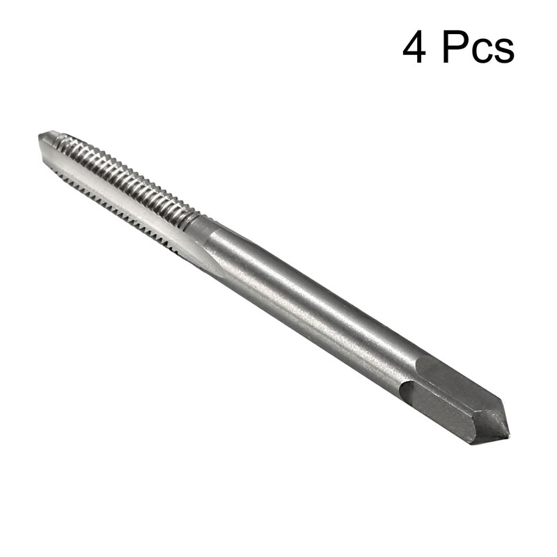 sourcing map 4pcs Metric Thread Taps M5 x 0.8 H2