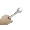 ExcInter Open Ended Spanner,19x22mm Double End Silver Wrench 3mm Ultra