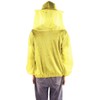 Beekeeping Tools Professional Beekeeping Protective Jacket Beekeeper Veil Suit SmockYellow