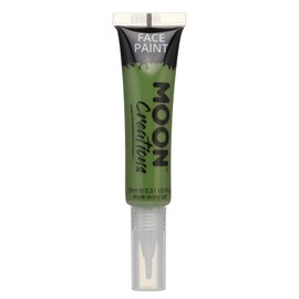 Moon Creations Face & Body Paint with Brush Applicator - 15ml - Green