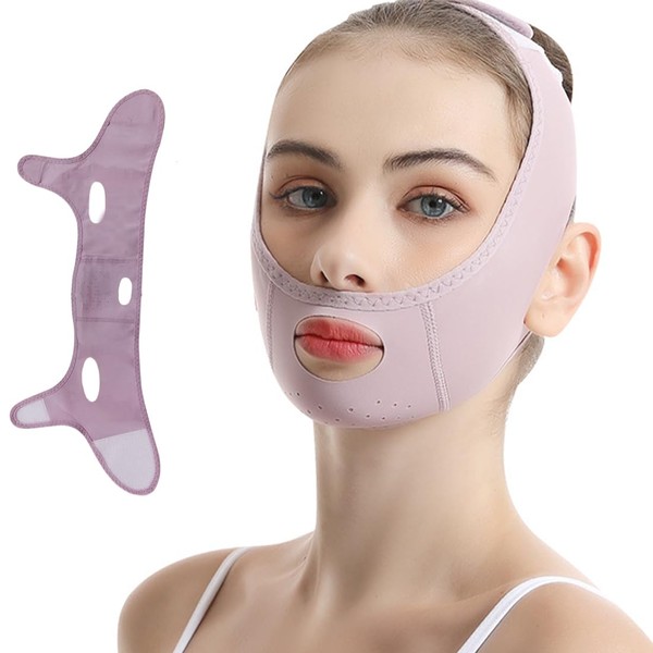 ZEPIQOR 1 x Cheek Mask, Chin Mask, Reusable V-Line Mask,