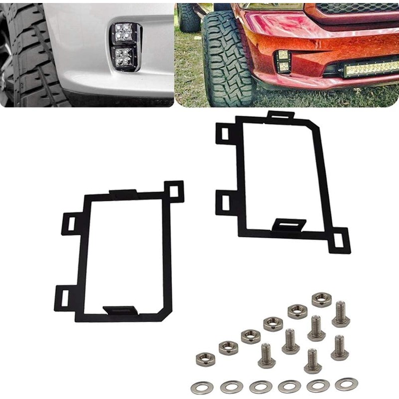 4x 3 inch 24W LED Fog Light Pods with Plug