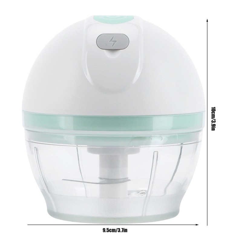 Electric Mini Garlic Chopper Masher Meat Grinder Food Processor Kitchen