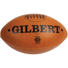 Gilbert Leather Vintage Rugby Ball - Mini - Tan - Mini