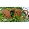 LB H&F Mourning Decoration Metal Grave Ornament for Flower Arrangements