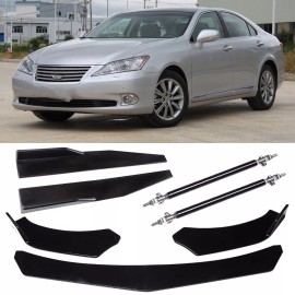 KEEPDSGN Front Bumper Lip Spoiler Body Kit + Side Skirts For Lexus ES300h ES330 ES350