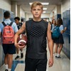 Jormino Padded Goalie Shirts Boys & Girls Protective Top Chest