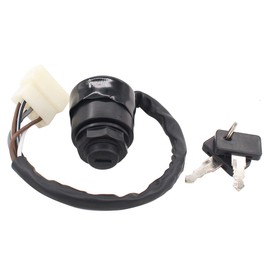 MOTOKU Ignition Switch with Key for Kawasaki Mule SX 2520 2510 2500 2030 2020 2010 550 520 500 ATV Side-by-Side UTV