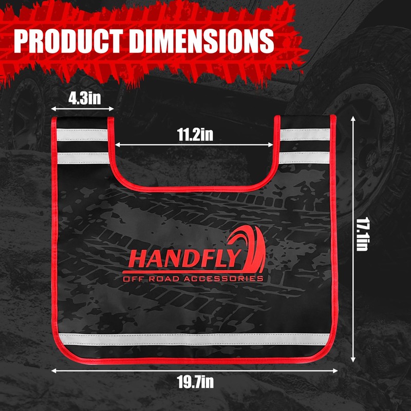 Handfly Winch Dampener Cable, Safety Recovery Off-Road Winch Rope Dampener