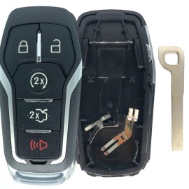 KEYXPRESS For 2015 2016 2017 2018 Ford Explorer 5B Smart Remote Key Prox Fob Case Shell