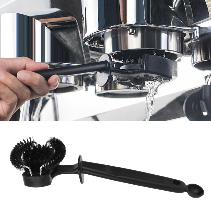 Coffee Machine Brewing Head Clean Brush Removable Coffee Maker Cleaning