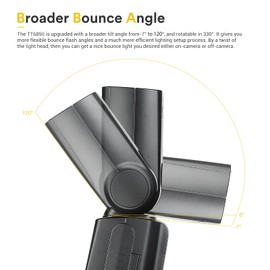 Godox TT685II-F Speedlite TT685IIF TTL Camera Flash HSS 1/8000s GN60 2.4G Wireless Transmission Compatible for Fuji