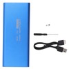 MSATA to USB3.0 Enclosure Adapter Case 6Gbps Blue MSATA SSD