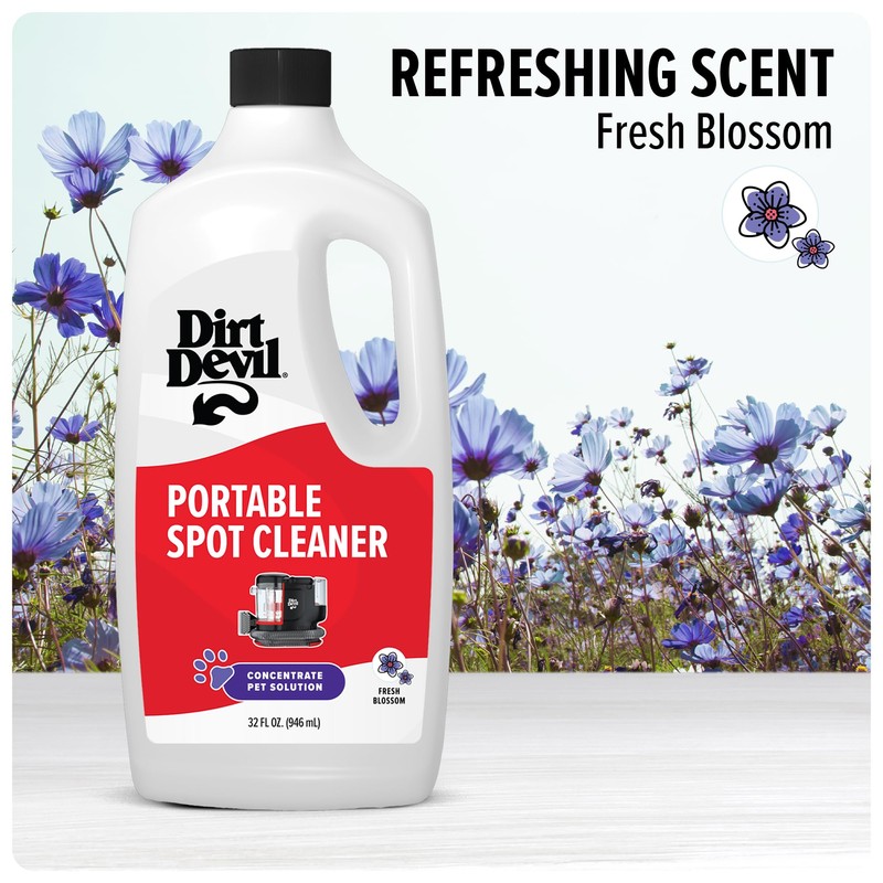 Dirt Devil Pet Portable Spot Cleaner Solution, 32 oz., Fresh
