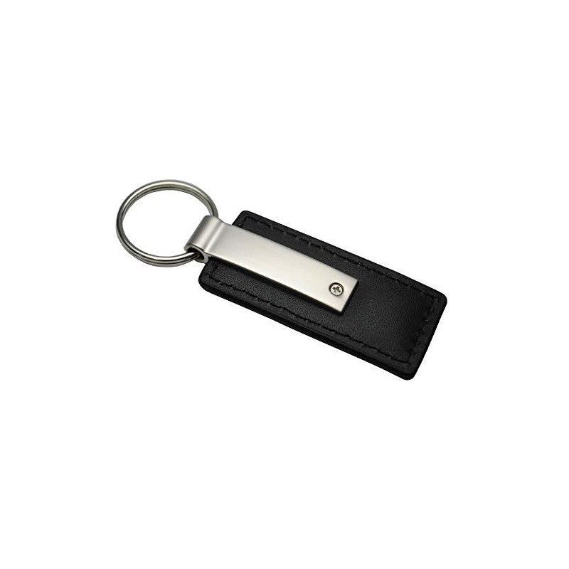 Toyota Black Leather Key Chain