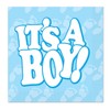Beistle It's A Boy - Servilletas, color azul claro y