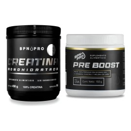 Creatina Monohidratada Pura Sin Sabor Y Pre Entreno Pre Workout Con L-arginina Sabor Uva