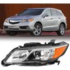 Aosky Headlight Assembly Compatible with [Halogen Type] 2013 2014 2015