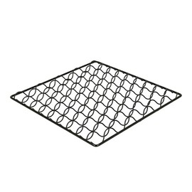 Metaltex Trivet Metal Spiral Pot Trivet Pot Grid 18 x 18 cm Black